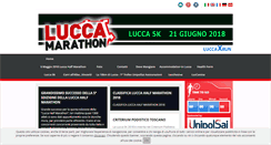 Desktop Screenshot of luccamarathon.it